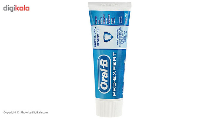 خمیر دندان اورال-بی سری Pro-Expert All Around Protection مدل Clean Mint حجم 75 میلی لیتر