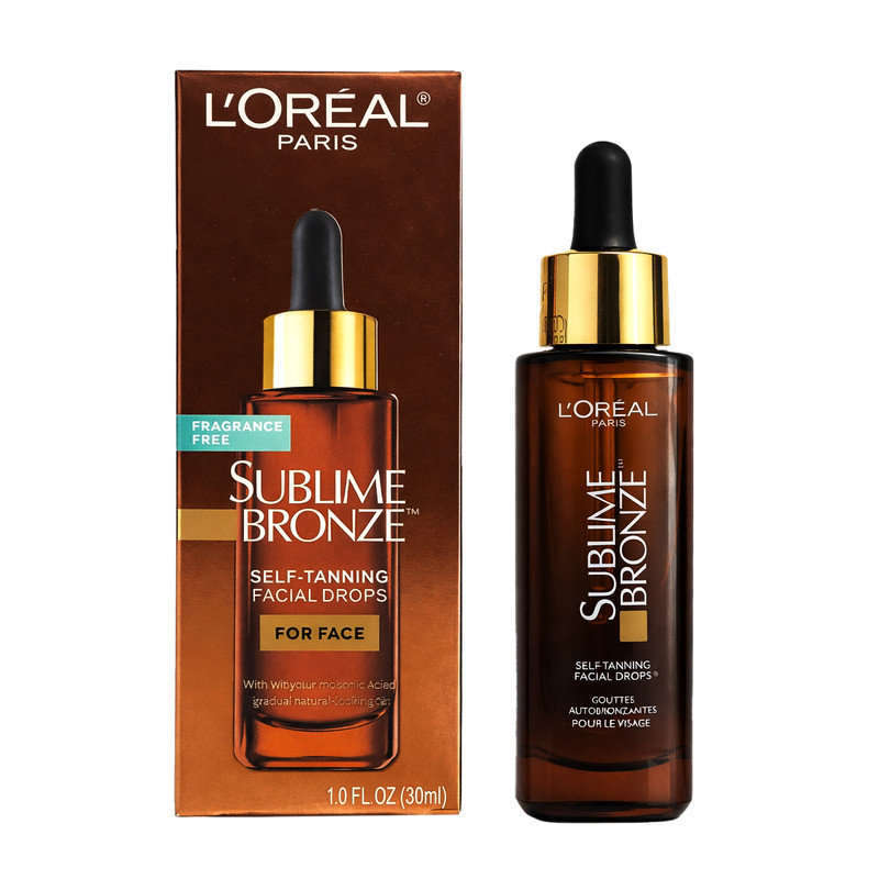 سرم آبرسان، ماتکننده لورآل مدل Sublime Bronze مناسب برای انواع پوست حجم 30 میلیلیتر