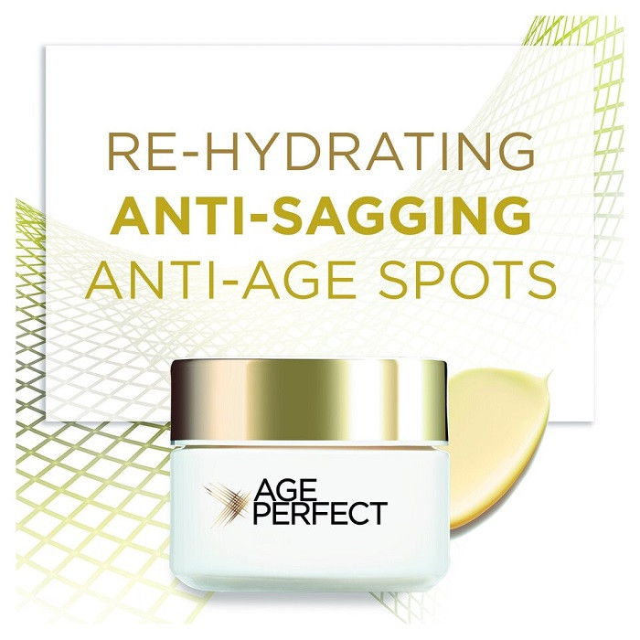 کرم روز ضد چروک لورآل مدل Age Perfect Re Hydrating حجم 50 میلی لیتر