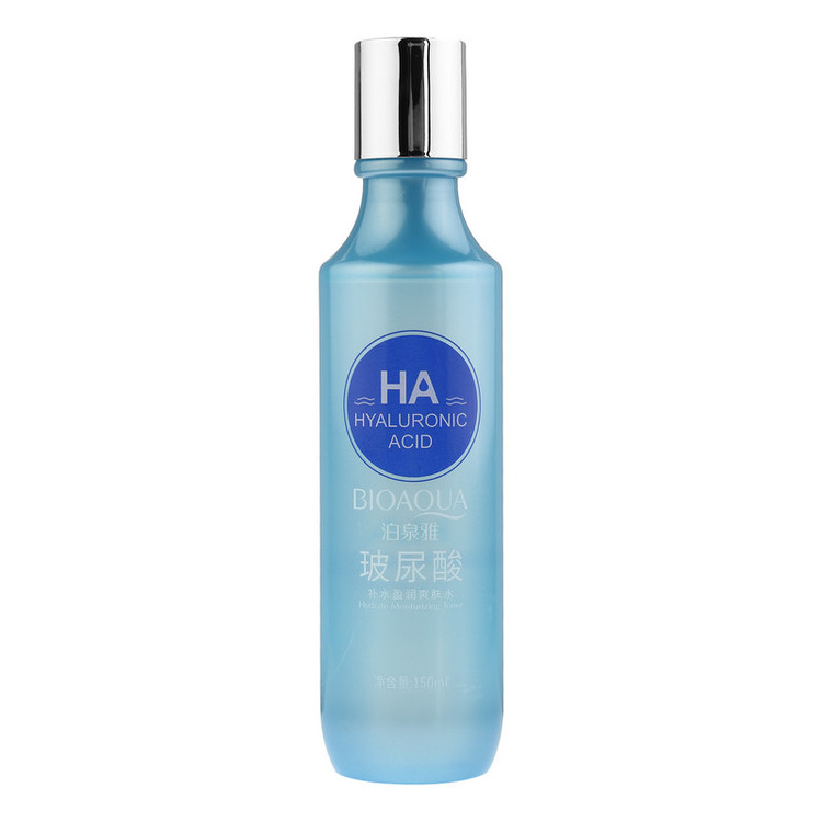تونر پاککننده صورت بی آکوا مدل Hyaluronic Acid مناسب برای انواع پوست حجم 150 میلیلیتر