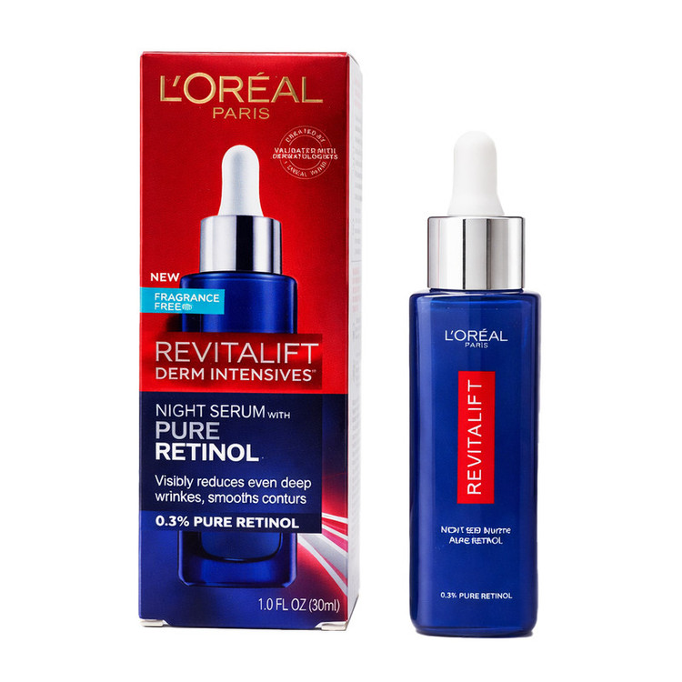 سرم ترمیمکننده، بازسازیکننده لورآل مدل PURE RETINOL مناسب برای انواع پوست حجم 30 میلیلیتر