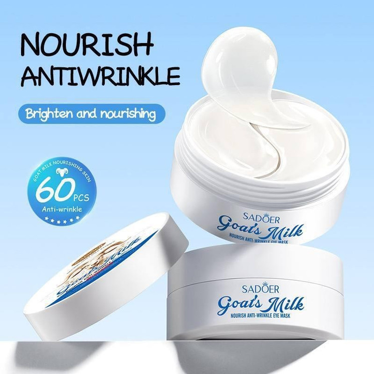 ماسک زیر چشم سادور مدل Milk مناسب برای انواع پوست وزن 80 گرم بسته 60 عددی
