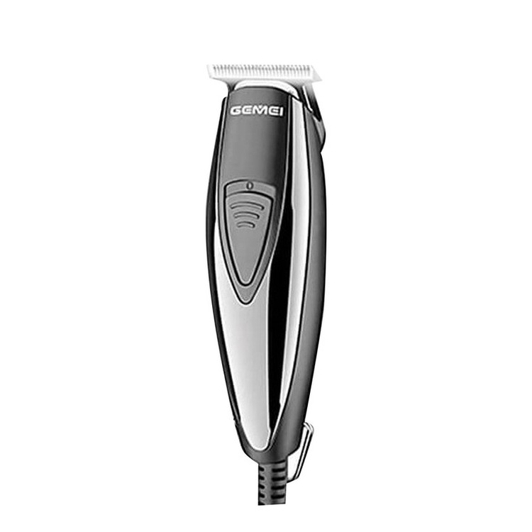 ماشین اصلاح موی سر و صورت جیمی مدل GM-830 با تیغه استیل ضد زنگ، برش مستقیم، قابلیت تنظیم سرعت، 7 شانه اصلاح از 0.2 تا 9 میلیمتر، وزن 200 گرم و منبع تغذیه برق با آداپتور