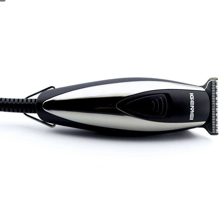 ماشین اصلاح موی سر و صورت جیمی مدل GM-830 با تیغه استیل ضد زنگ، برش مستقیم، قابلیت تنظیم سرعت، 7 شانه اصلاح از 0.2 تا 9 میلیمتر، وزن 200 گرم و منبع تغذیه برق با آداپتور