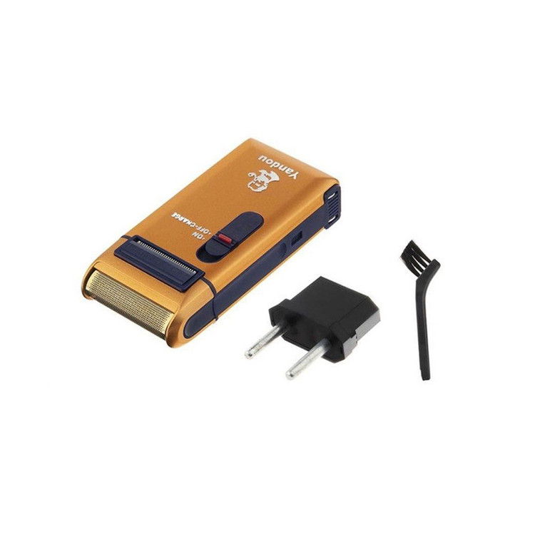 ماشین اصلاح موی صورت فویلی یاندو مدل SV-316U با تیغه استیل ضد زنگ، طراحی ارگونومیک، باتری قابل شارژ با 30 دقیقه استفاده و تیغه و توری یدک