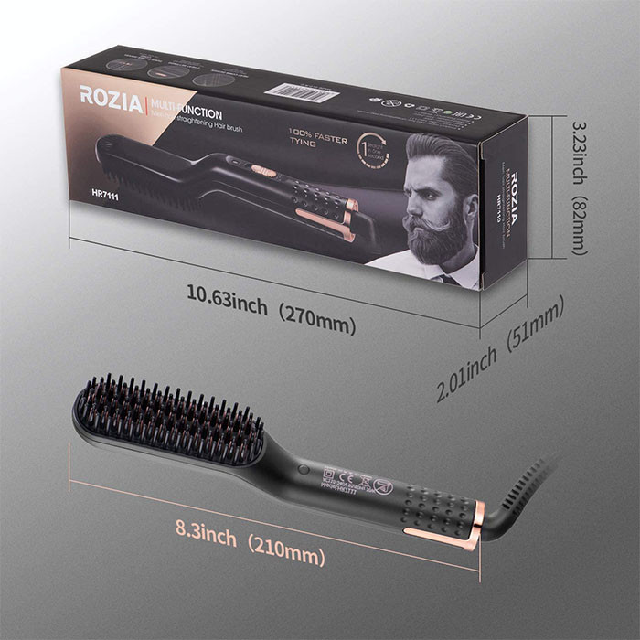 برس حرارتی مو روزیا مدل HR7110