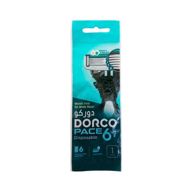 خودتراش، تیغ و ژیلت 6 لبه دورکو Dorco Pace 6
