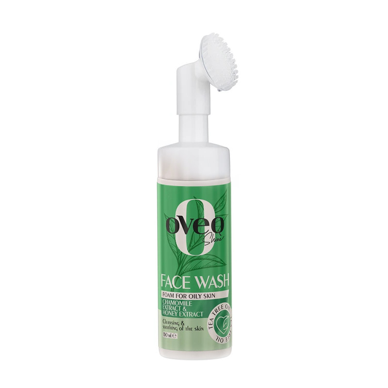 فوم شستوشوی صورت اوک شاین مدل روغن درخت براش دار چای مناسب برای پوست چرب حجم 150 میلیلیتر