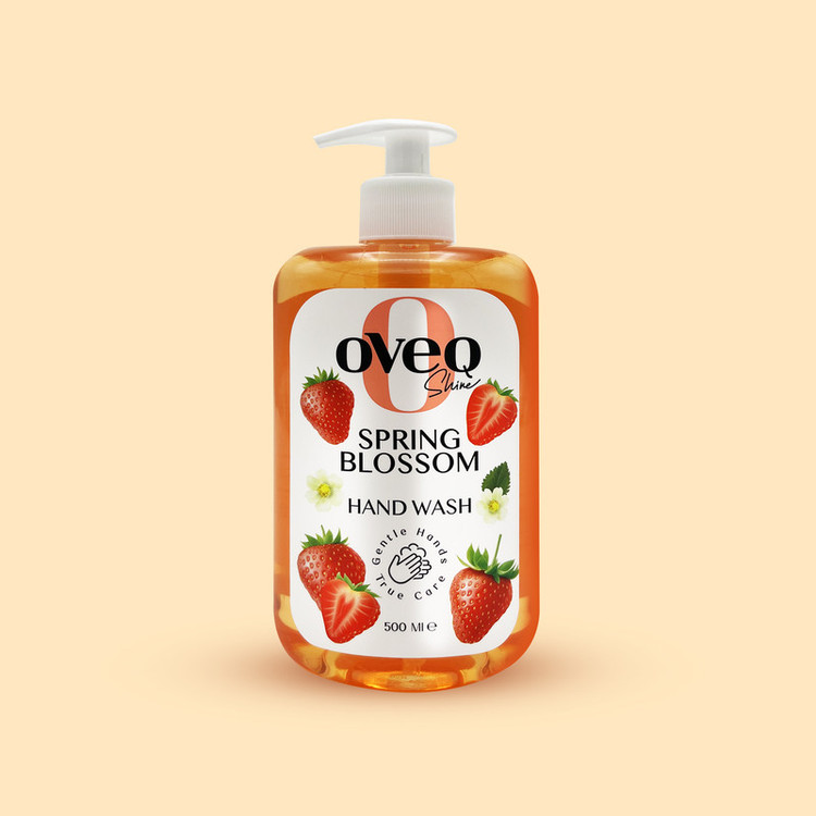 مایع دستشویی اوک شاین مدل Spring Blossom حجم ۵۰۰ میلی لیتر