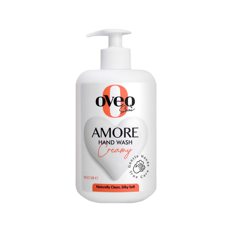 مایع دستشویی کرمی اوک شاین مدل AMORE حجم ۴۰۰ میلی لیتر