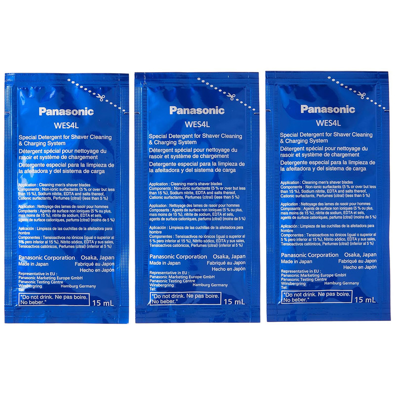 ژل شستشو ماشین اصلاح پاناسونیک مدل WES 4L03 بسته 3 عددی