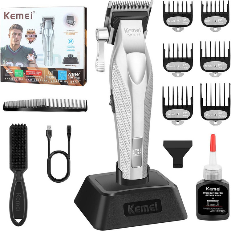 ماشین اصلاح موی سر و صورت شارژی کیمی مدل KM-1798