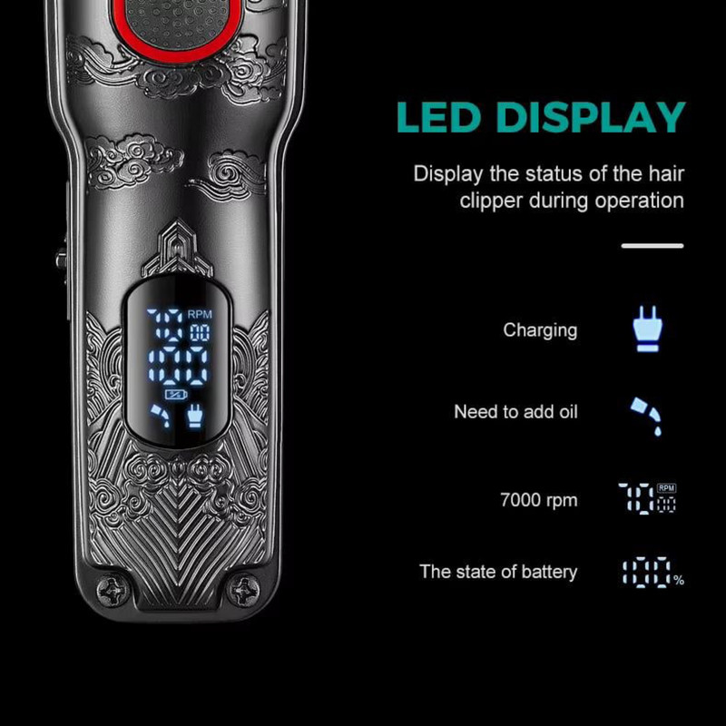 ماشین اصلاح موی سر و صورت شارژی وی جی ار مدل v-254