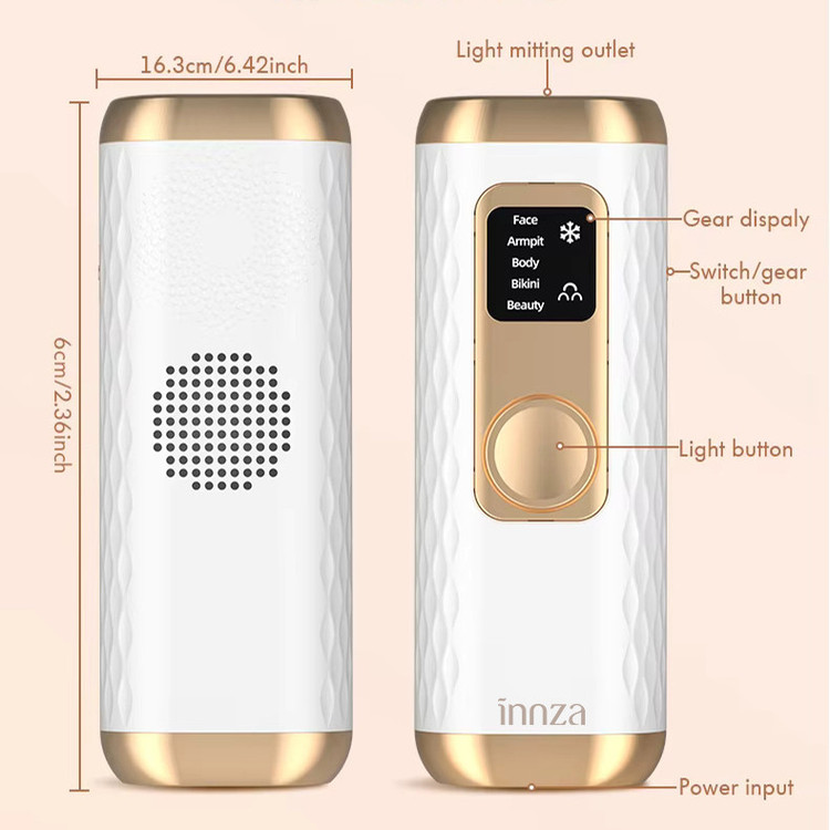 لیزر موهای زائد بدن اینزا مدل W-1095B