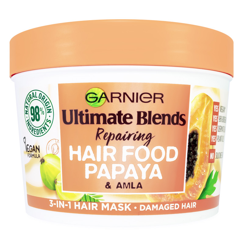 ماسک ترمیم کننده مو گارنیه سری Hair Food مدل 3in1 حجم 390 میلی لیتر
