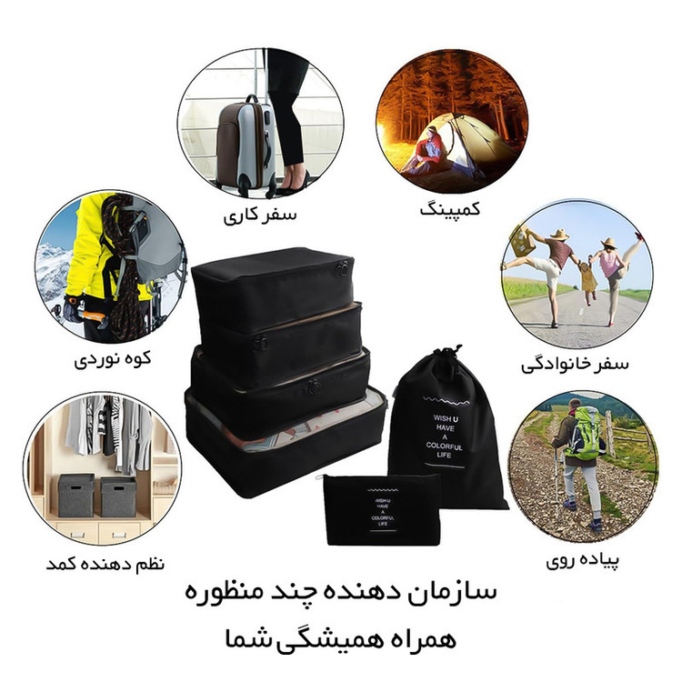 نظم دهنده ساک و چمدان استرانگ مدل 025