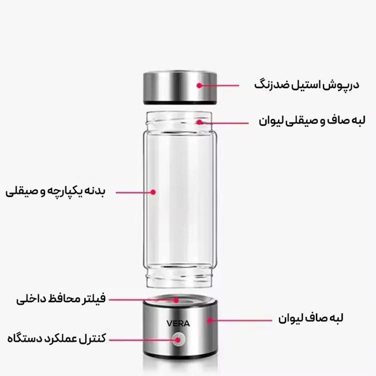 دستگاه آب هیدروژن ساز ورا مدل H2