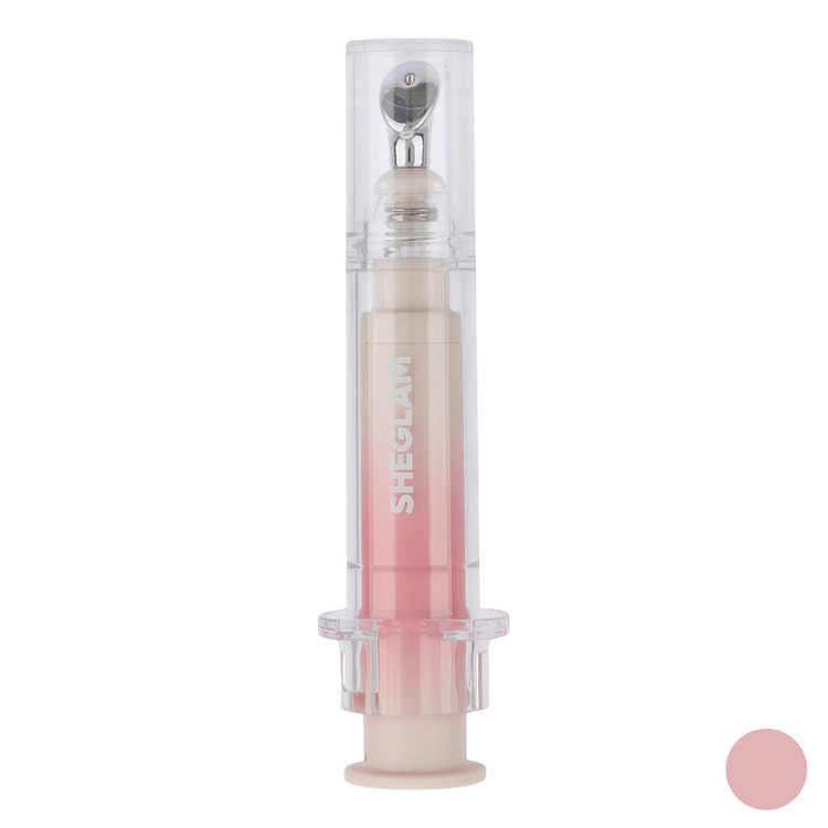 لیپ گلاس براق شیگلم مدل Pink Flamingo شماره 09EF2401