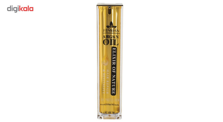 روغن مو ارگان فنمن مدل Elixir Of Nature حجم 80 میلی لیتر