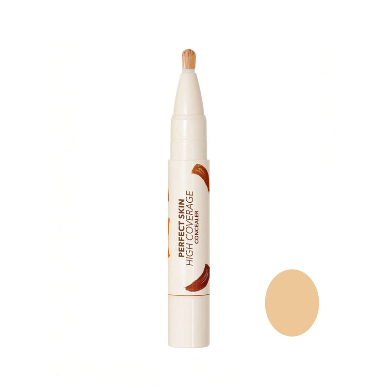 کانسیلر شیگلم مدل  PERFECT SKIN HIGH COVERAGE SHELL شماره 02