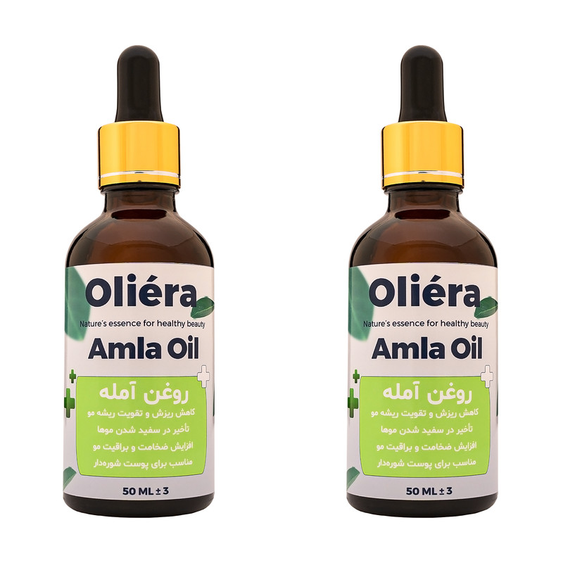 روغن مو اُلیئرا مدل آمله کد + A حجم 50 میلی لیتر بسته 2 عددی