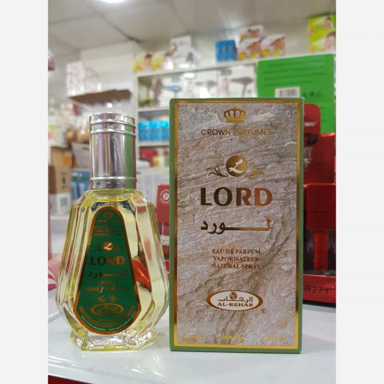 عطر ادکلن الرحاب لورد Alrehab Lord حجم 50 میل