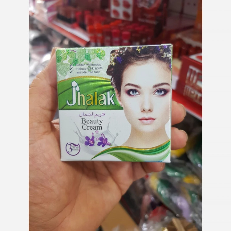 کرم جهلک Jhalak سفید کننده ضد لک ضد جوش ضد چروک روشن کننده اصل تضمینی