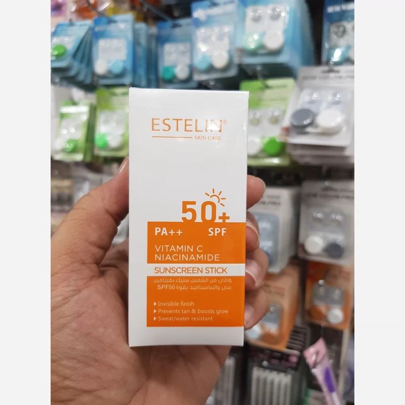 ضد آفتاب استیکی استلین مدل ویتامین سی باSPF50