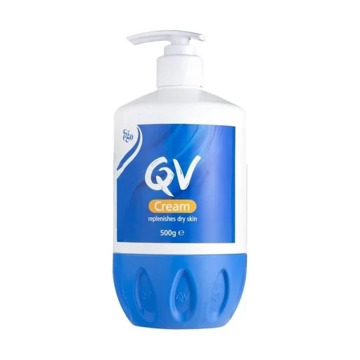 کرم مرطوب کننده پمپی کیو وی QV پوست خشک 500 گرم