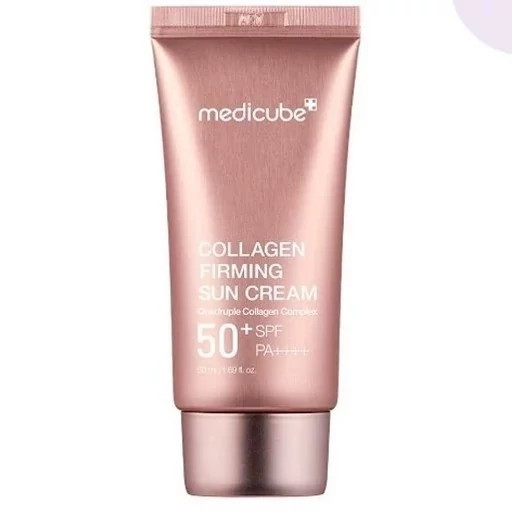ضدآفتاب کلاژن ساز وروشن کننده مدی کیوب SPF50