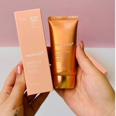 ضدآفتاب کلاژن ساز وروشن کننده مدی کیوب SPF50