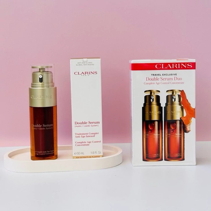 پک دابل سرم جوانساز کلارنس CLARINS اصل