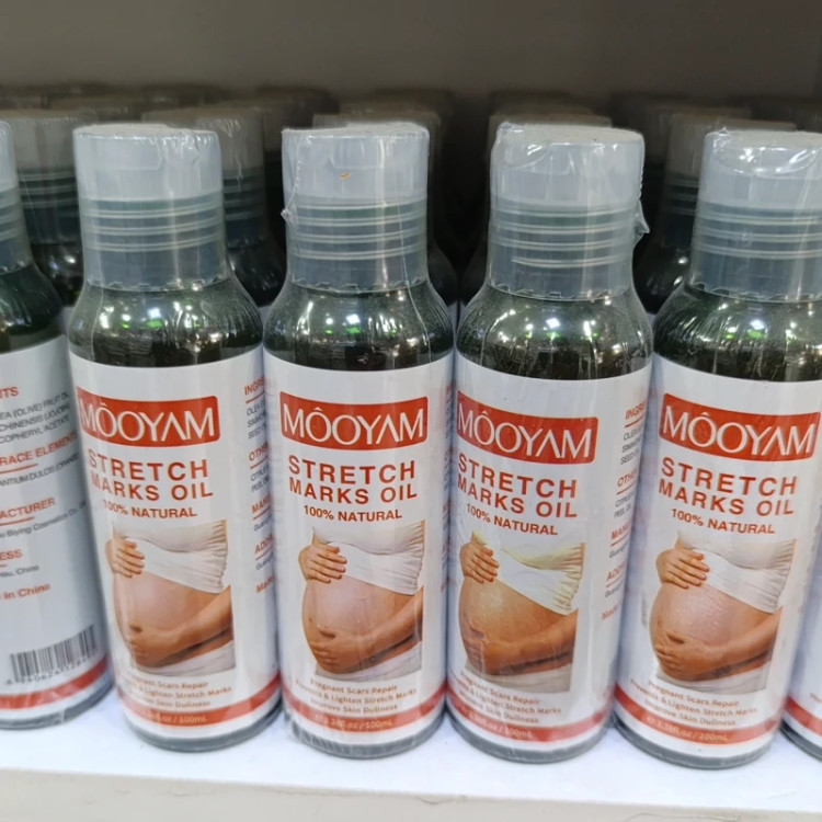 روغن اورگانیک درمان ترک و استرچ برند مویام