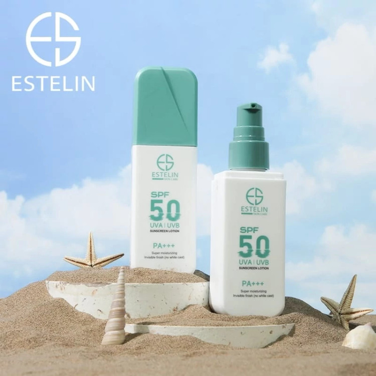 لوسیون ضدآفتاب استلین SPF50 مرطوب کننده و آبرسان اصل