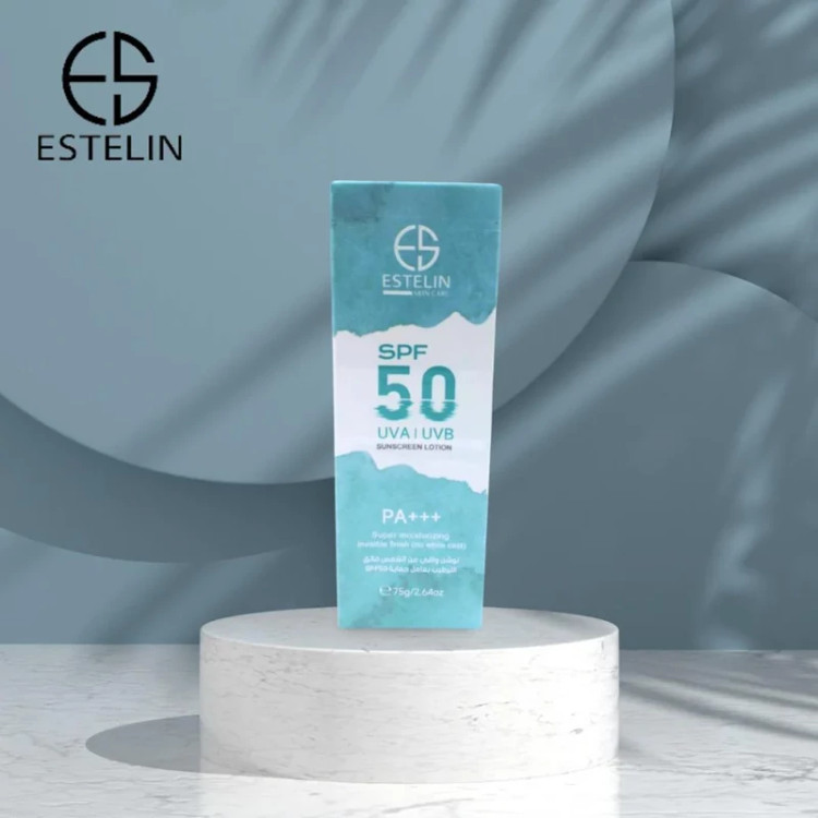 لوسیون ضدآفتاب استلین SPF50 مرطوب کننده و آبرسان اصل