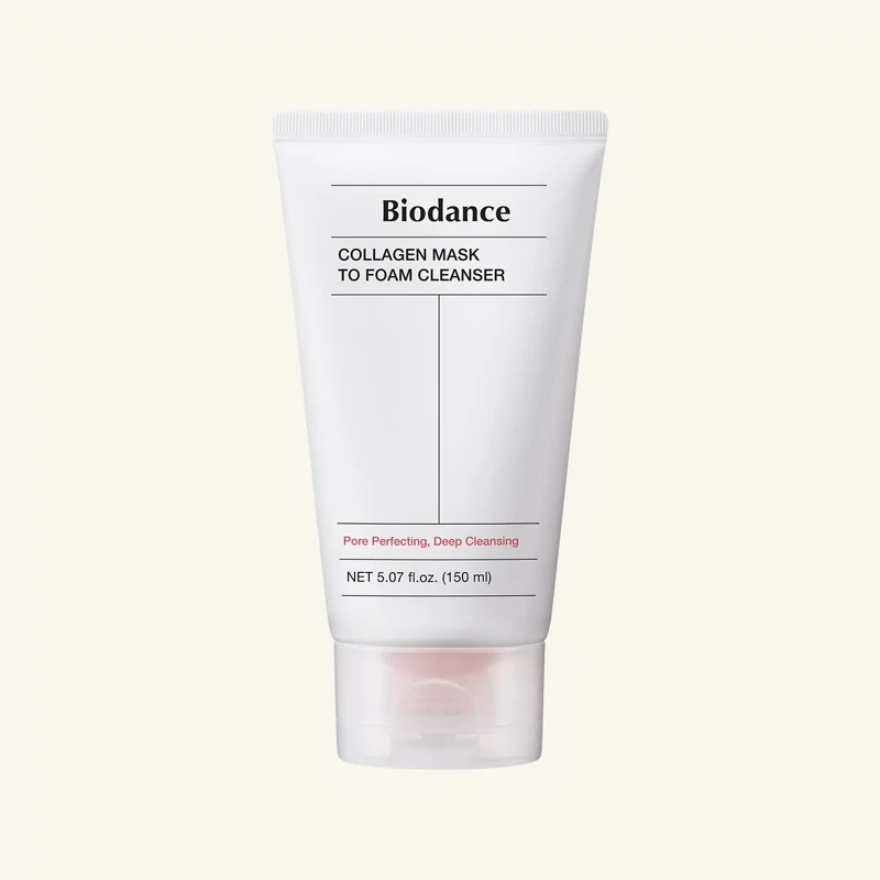 فوم شستشوی کلاژن بایودنس Biodance Collagen Mask to Foam Cleanser مناسب انواع پوست حجم 150 میل