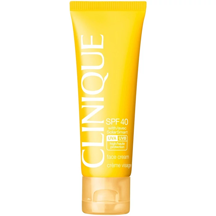 کرم ضد آفتاب سولار اسمارت کلینیک SPF40 بی رنگ 50 میل