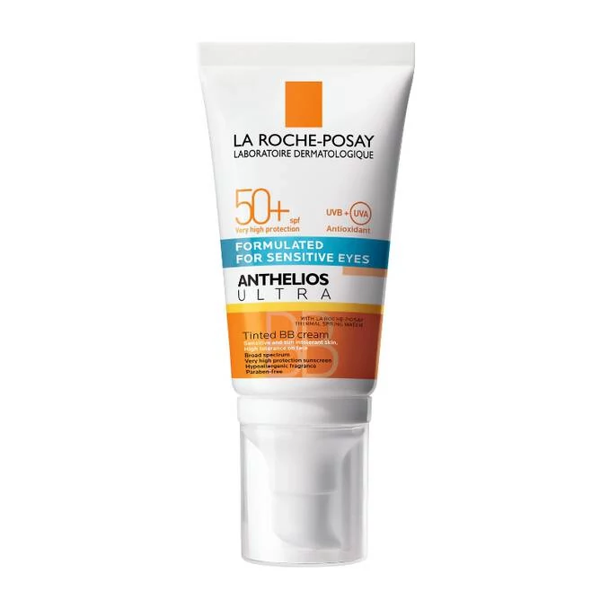 ضد آفتاب رنگی بی بی کرم برای پوست خشک و حساس Spf50 لاروش پوزای
