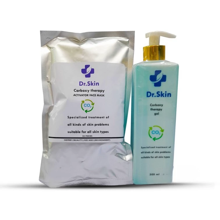 ژل کربوکسی تراپی دکتر اسکین 25نفره اصل