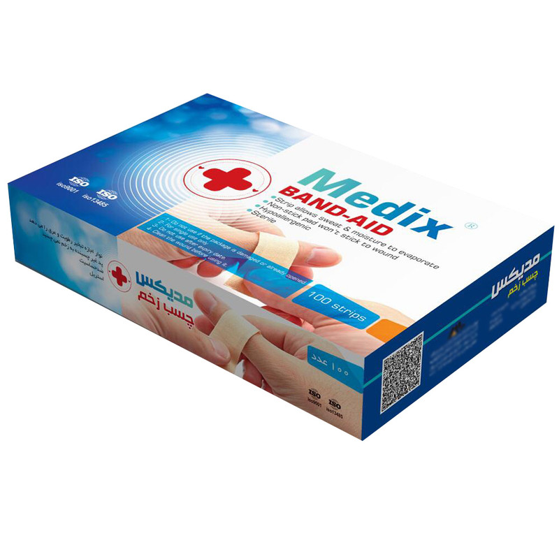 چسب زخم مدیکس مدل Antiallergic مجموعه 2 عددی