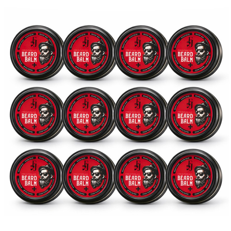 کرم نرم کننده ریش و سبیل افجه مدل Balm012 مناسب برای انواع مو حجم 50 میلیلیتر مجموعه 12 عددی