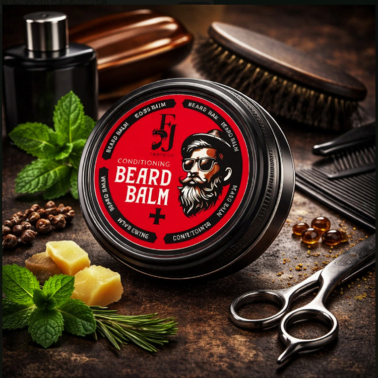 کرم نرم کننده ریش و سبیل افجه مدل Balm06 مناسب برای انواع مو با حجم 50 میلیلیتر مجموعه 6 عددی