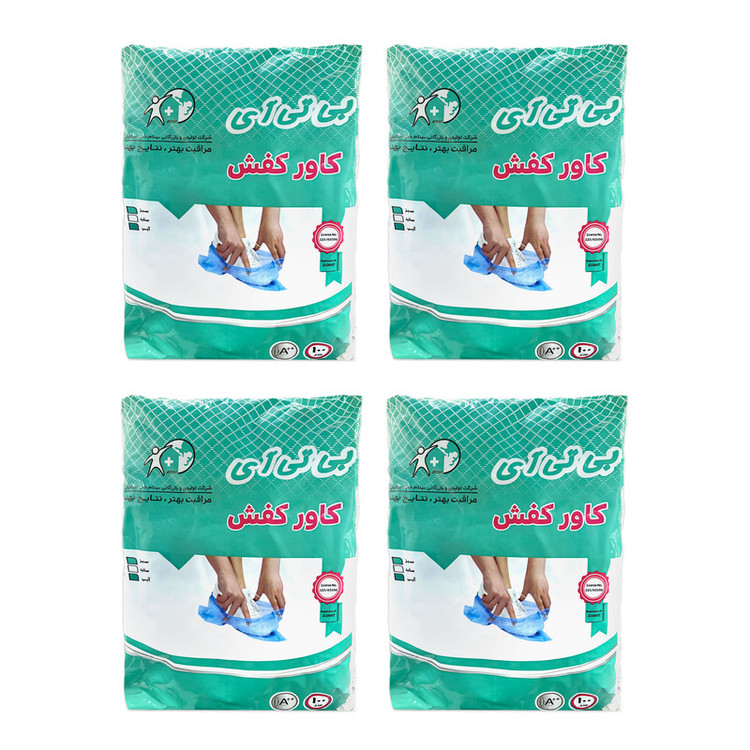 کاور کفش بی تی آی مدل ++A چهار بسته 100 عددی