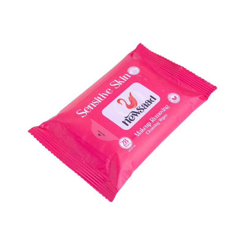 دستمال مرطوب نیوساد مدل Makeup Removing بسته 28 عددی