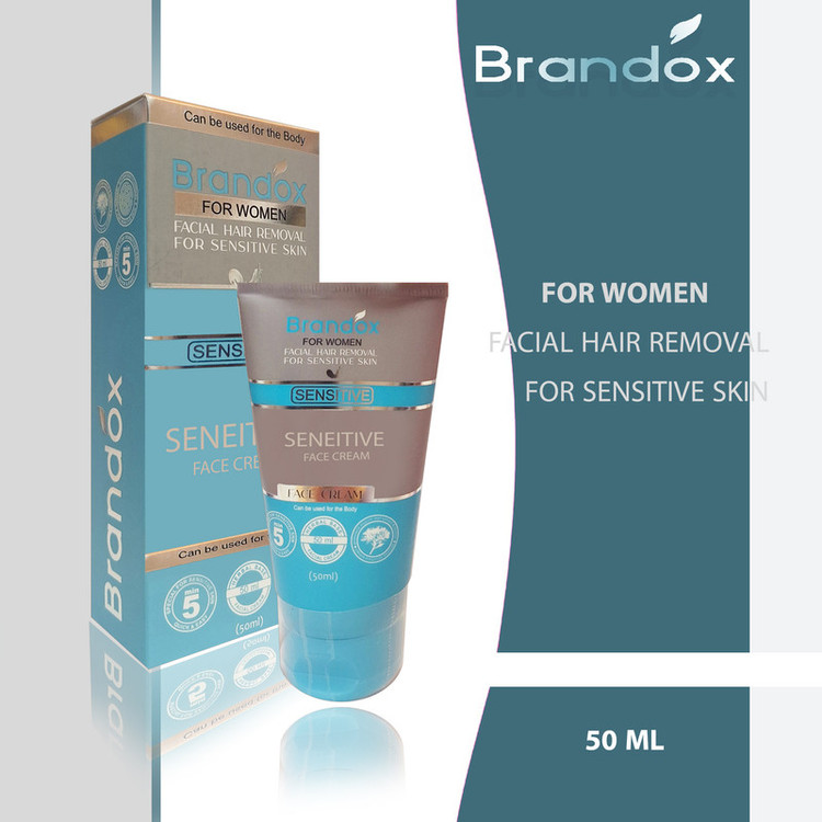 کرم موبر براندوکس مدل SENSITIVE حجم 50 میلی لیتر مجموعه 2 عددی