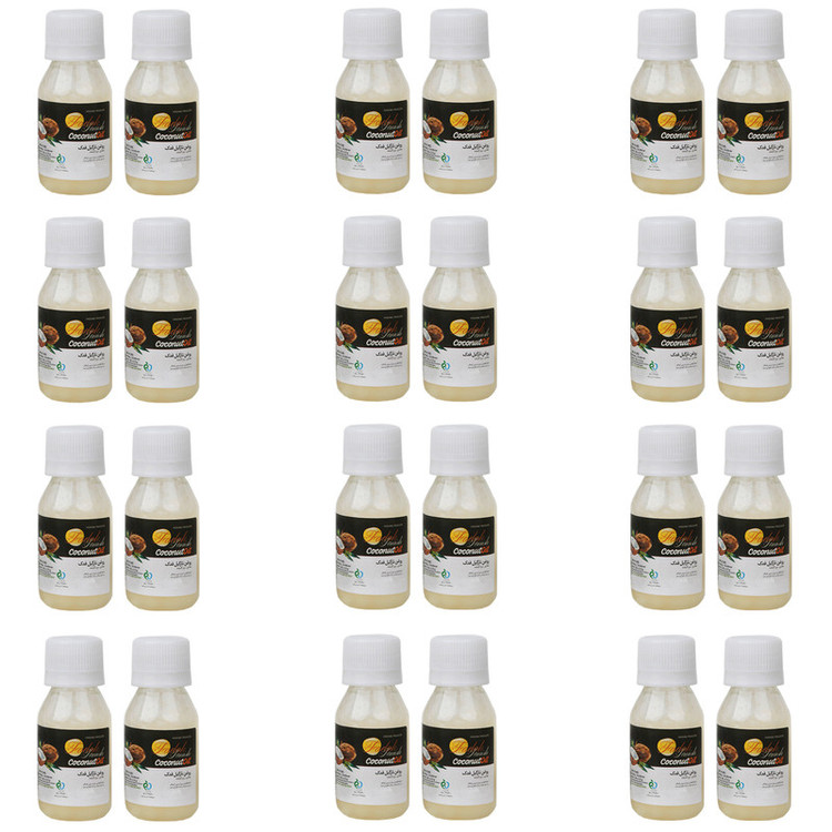 روغن بدن فدک تانیش مدل Coconut حجم 50 میلی لیتر مجموعه 24 عددی