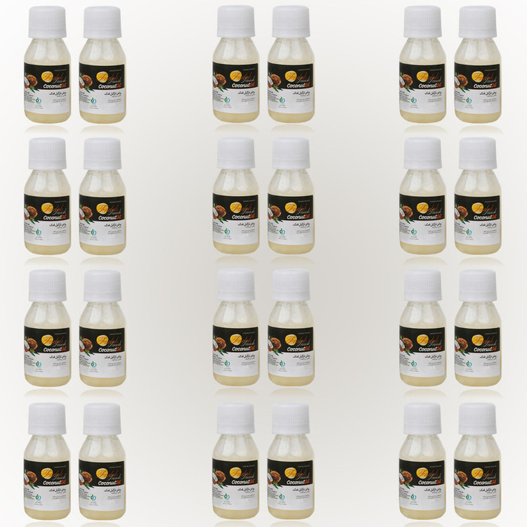 روغن بدن فدک تانیش مدل Coconut حجم 50 میلی لیتر مجموعه 24 عددی