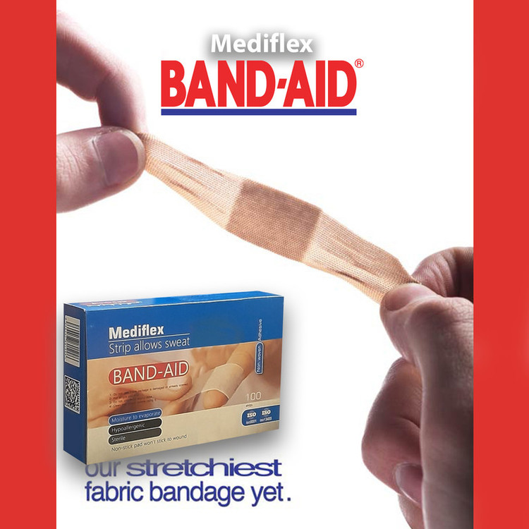 چسب زخم مدیفلکس مدل Aid100-20 بیست بسته 100 عددی
