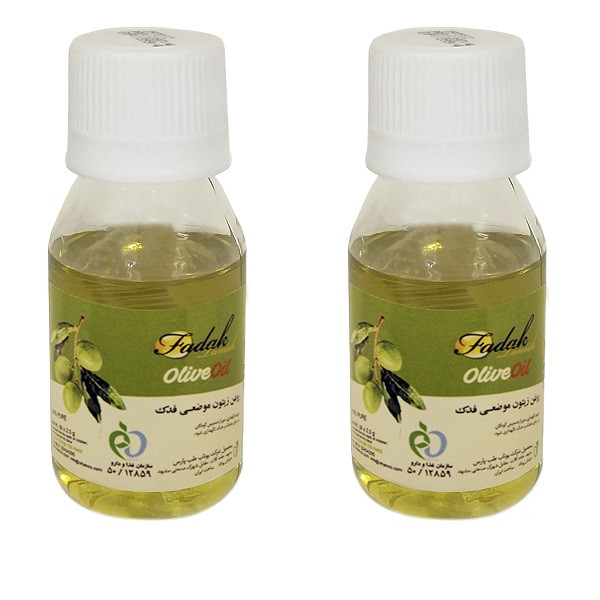 روغن مو و بدن فدک مدل Olive حجم 50 میلی لیتر مجموعه 2 عددی