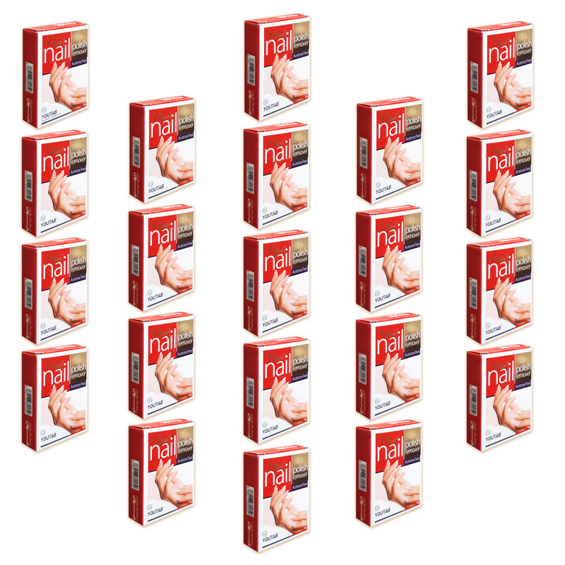 پد لاک پاککن ویهان مدل Nail-P-R2 مجموعه 21 عددی